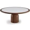 Ensemble de Table à Manger Ronde avec 6 Chaises en Bois - Design Minimaliste - Ivette image 7