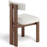 Ensemble de Table à Manger Ronde avec 6 Chaises en Bois - Design Minimaliste - Ivette image 7