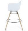 Tabouret de Bar - Design Scandinave - Pieds en Bois - Nordika image 7
