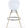 Tabouret de Bar - Design Scandinave - Pieds en Bois - Nordika image 7
