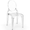 Lot de 2 chaises de salle à manger transparentes - Estilo Victoria  image 7