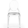 Lot de 2 chaises de salle à manger transparentes - Estilo Victoria  image 7