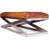 Banc en acier - Tapissé en cuir - Churchill image 7