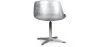 Chaise longue - Chaise design - Cuir et métal - Cognac image 7
