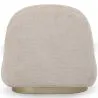 Fauteuil Design Courbe Style Contemporain Rembourré en Chenille - Larry image 7