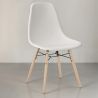 Chaise de Salle à Manger - Design Scandinave - Pieds en Bois - Skögur image 7