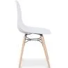 Chaise de Salle à Manger - Design Scandinave - Pieds en Bois - Skögur image 7