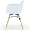 Chaise de Salle à Manger - Design Scandinave - Pieds en Bois - Lot de 2 - Nordika image 7