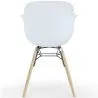 Chaise de Salle à Manger - Design Scandinave - Pieds en Bois - Lot de 2 - Nordika image 7