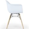 Chaise de Salle à Manger - Design Scandinave - Pieds en Bois - Lot de 2 - Nordika image 7