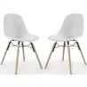 Chaise de Salle à Manger - Design Scandinave - Pieds en Bois - Lot de 2 - Skögur image 7