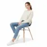 Chaise de Salle à Manger - Design Scandinave - Pieds en Bois - Lot de 4 - Skögur image 7
