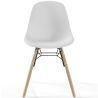 Chaise de Salle à Manger - Design Scandinave - Pieds en Bois - Lot de 4 - Skögur image 7