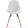 Chaise de Salle à Manger - Design Scandinave - Pieds en Bois - Lot de 4 - Skögur image 7