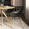 Chaise de Salle à Manger - Design Scandinave - Pieds en Bois - Lot de 4 - Skögur image 7
