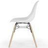 Chaise de Salle à Manger - Design Scandinave - Pieds en Bois - Lot de 4 - Skögur image 7