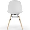 Chaise de Salle à Manger - Design Scandinave - Pieds en Bois - Lot de 4 - Skögur image 7