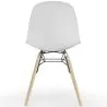 Chaise de Salle à Manger - Design Scandinave - Pieds en Bois - Lot de 4 - Skögur image 7