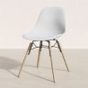 Chaise de Salle à Manger - Design Scandinave - Pieds en Bois - Lot de 4 - Skögur image 7