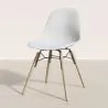 Chaise de Salle à Manger - Design Scandinave - Pieds en Bois - Lot de 4 - Skögur image 7