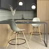 Tabourets de Bar - Design Scandinave - Pieds en Bois - Lot de 4 - Skögur image 7