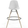 Tabourets de Bar - Design Scandinave - Pieds en Bois - Lot de 4 - Skögur image 7