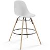 Tabourets de Bar - Design Scandinave - Pieds en Bois - Lot de 4 - Skögur image 7