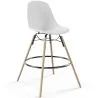 Tabourets de Bar - Design Scandinave - Pieds en Bois - Lot de 4 - Skögur image 7