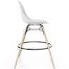 Tabourets de Bar - Design Scandinave - Pieds en Bois - Lot de 4 - Skögur image 7