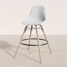 Tabourets de Bar - Design Scandinave - Pieds en Bois - Lot de 4 - Skögur image 7