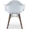 Chaises de Salle à Manger - Design Scandinave - Pieds en Bois Foncé - Nordika image 7