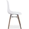 Chaises de Salle à Manger - Design Scandinave - Pieds en Bois Foncé - Skögur image 7