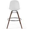 Tabourets de Bar - Design Scandinave - Pieds en Bois Sombre - Lot de 2 - Skögur image 7