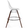 Tabourets de Bar - Design Scandinave - Pieds en Bois Sombre - Lot de 2 - Skögur image 7