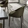 Chaise de Salle à Manger Rembourrée avec Pieds en Bois - Design Moderne pour Restaurants et Hôtels de Luxe image 7