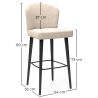 Tabouret de Bar en Velours - Design Moderne et Premium pour Restaurants, Hôtels et Maisons - Velvet Icon image 7