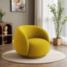 Fauteuil Rembourré au Design Enveloppant - Style Moderne Courbé - Bobby image 7