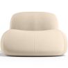 Fauteuil Moderne Minimaliste Design Courbé Rembourré en Velours - Confort et Style Contemporain - Büba image 7