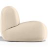 Fauteuil Moderne Minimaliste Design Courbé Rembourré en Velours - Confort et Style Contemporain - Büba image 7