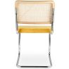 Chaise de salle à manger - tapissée de velours - Bois et rotin - New Edition - Martha image 7