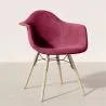 Chaise de Salle à Manger en Velours - Design Scandinave et Pieds en Bois - Nordika image 7