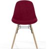 Chaise de Salle à Manger en Velours - Design Scandinave et Pieds en Bois - Skögur image 7