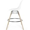 Tabouret de Bar en Velours - Design Scandinave et Pieds en Bois - Skögur image 7