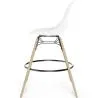 Tabouret de Bar en Velours - Design Scandinave et Pieds en Bois - Skögur image 7