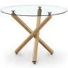 Table à Manger Ronde - Design Scandinave - 4/5 Couverts - Tesfa image 7