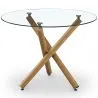 Table à Manger Ronde - Design Scandinave - 4/5 Couverts - Tesfa image 7