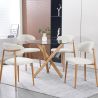 Table à Manger Ronde - Design Scandinave - 4/5 Couverts - Tesfa image 7