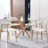 Table à Manger Ronde - Design Scandinave - 4/5 Couverts - Tesfa image 7