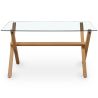 Table à Manger Rectangulaire - Design Scandinave - 6 Couverts - Tesfa image 7
