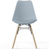 Chaise de Salle à Manger avec Coussin - Design Scandinave et Pieds en Bois - Skögur image 7